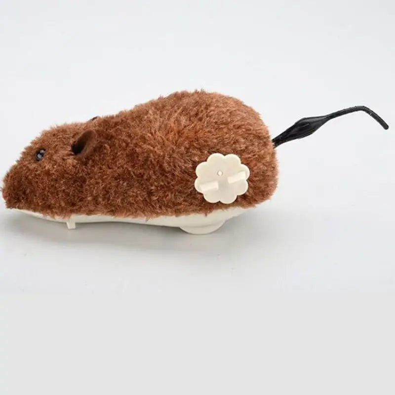 Lifelike Plush Mouse Running Rat Toy for Cats & Dogs