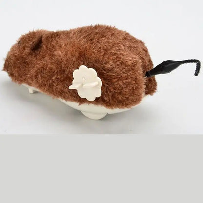 Lifelike Plush Mouse Running Rat Toy for Cats & Dogs
